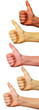 Thumb up Hand sign