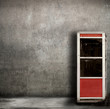 vecchia cabina del telefono