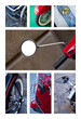 Moto, mécanique, cycle, scooter, moteur, transport