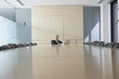 Senior Asian businessman at conference table