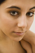 Close up of Native American woman