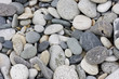 stone beach , made with lots of pebbles