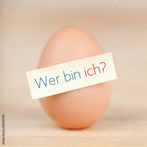 Photo: wer bin ich? wer bin ich?