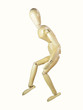 Foto: Wood Puppet Sneaking Away Wood Puppet Sneaking Away
