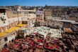 Foto: Tanneries of Fes (2), Morocco, Africa Tanneries of Fes (2), Morocco, Africa