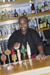 Portrait of male bartender