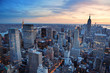 New York City sunset
