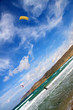 Greece. Rhodes. Prasonisi . A windsurfing resort