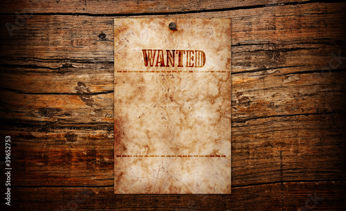 Illustration: wanted background wanted background