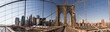 Brooklyn Bridge pedestrian lane, New York