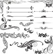 Art Nouveau corners and dividers