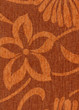Upholstery texture with floral pattern, close up