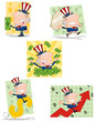 Uncle Sam Cartoon Characters