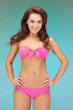 beautiful woman in bikini