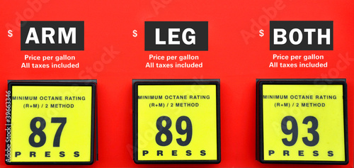 Photo: High gas prices High gas prices