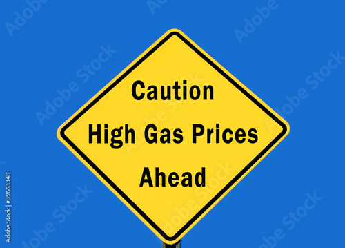 Photo: Caution high gas prices Caution high gas prices