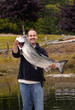 Huge salmon