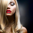Blond Fashion Girl