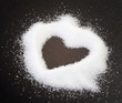 read heart from sugar grains