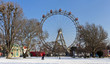 Photo: Historic ferris wheel of Vienna in winter Historic ferris wheel of Vienna in winter