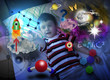 Foto: Science Boy Dreaming about Space Education Science Boy Dreaming about Space Education
