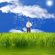 Illustration: Engineering construction designing Engineering construction designing