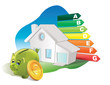 économies de la consommation des maisons