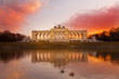 Gloriette Wien, Sonnenuntergang