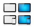 Digital Tablet With Mobile Smart Phone Set