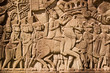 Ancient Khmer Military Commander frieze