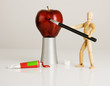 painting the apple