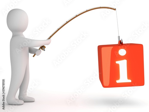 Illustration: Informationssuche Informationssuche