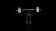 Weight-lifting and javelin throwing - rotoscoping technique
