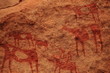 Foto: Felszeichnungen in der Sahara Felszeichnungen in der Sahara