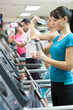young woman hydrating after e xercise