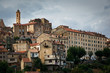View of Corte, Corsica, France