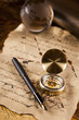 Antique navigation equipment