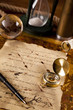 Vintage Navigation equipment and letter