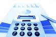 Background of business graph and calculator Background of business graph and calculator