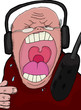 Vector: Talk Show Host Talk Show Host