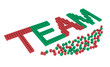 TEAM building concept TEAM building concept