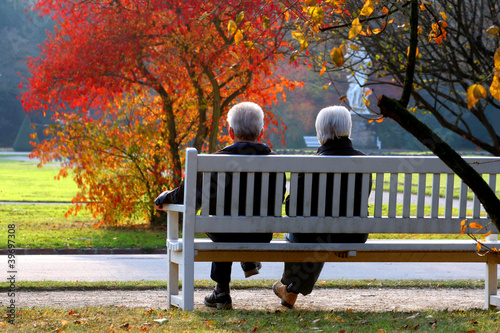 Foto: Herbsttag im Park Herbsttag im Park