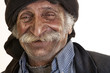 arabian lebanese man with big mustache smiling