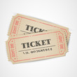 Vector vintage tickets Vector vintage tickets