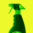 green spray bottle