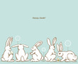 Easter rabbits Easter rabbits
