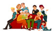 multi generation family