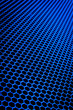abstract metallic grid