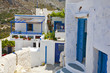 grèce, cyclades, amorgos, potamos : ruelle grèce, cyclades, amorgos, potamos : ruelle