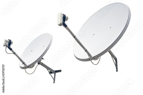 Photo: satellite dish antenna satellite dish antenna